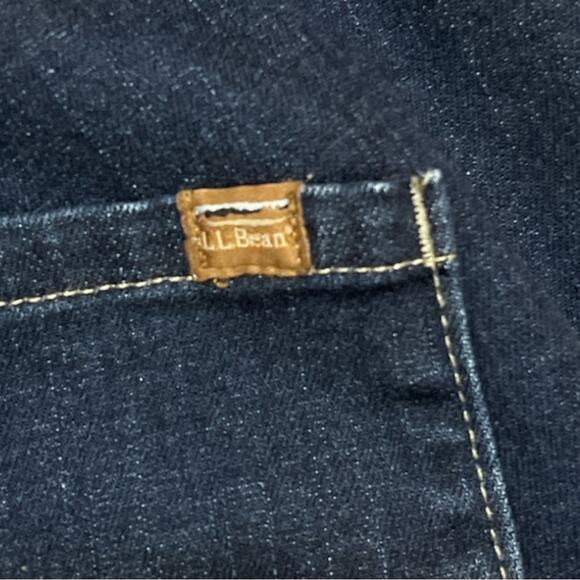 L.L. Bean Women's Signature Premium Skinny Jeans Mid-Rise Button-Front Size 10 - Picture 8 of 12